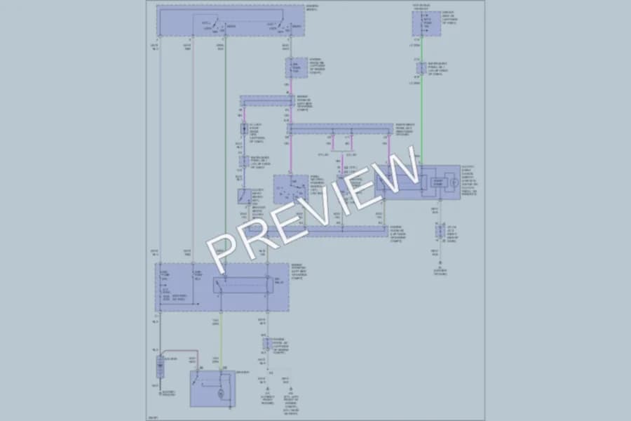2005 Toyota Tacoma Starting Charging wiring diagram preview