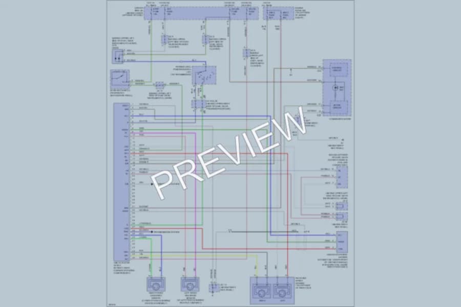 2005 Toyota Tundra Anti Lock Brakes wiring diagram preview