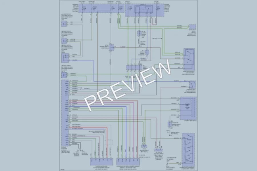 2005 Toyota Tundra Cruise Control wiring diagram preview