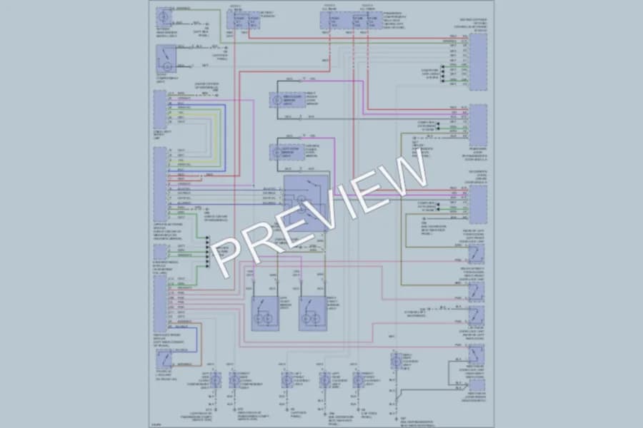 2005 Volvo S60 Interior Lights wiring diagram preview