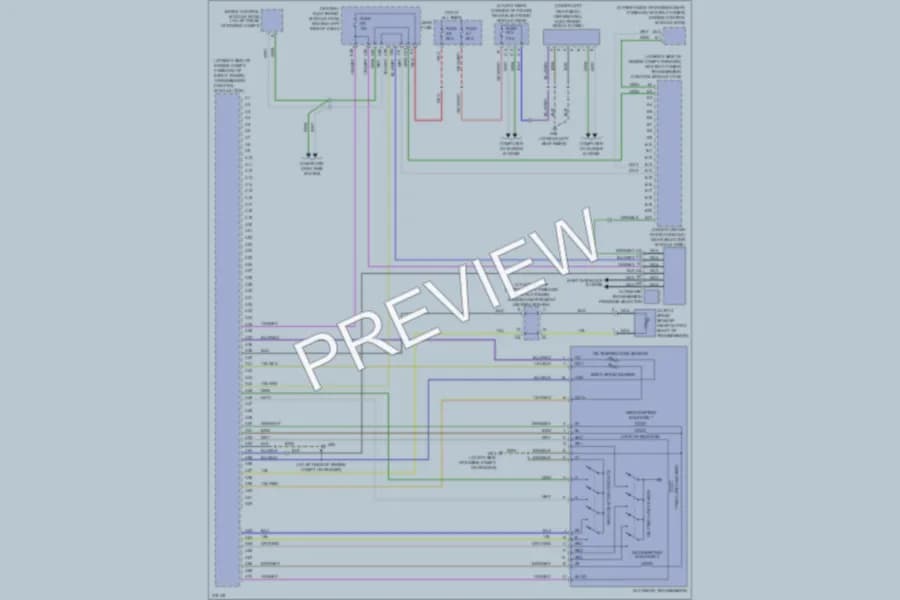 2005 Volvo S60 Transmission wiring diagram preview