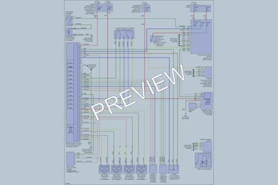 2005 Volvo S80 Anti Lock Brakes wiring diagram preview