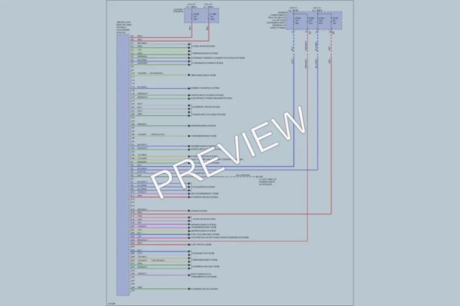 2005 Volvo S80 Body Control Modules wiring diagram preview
