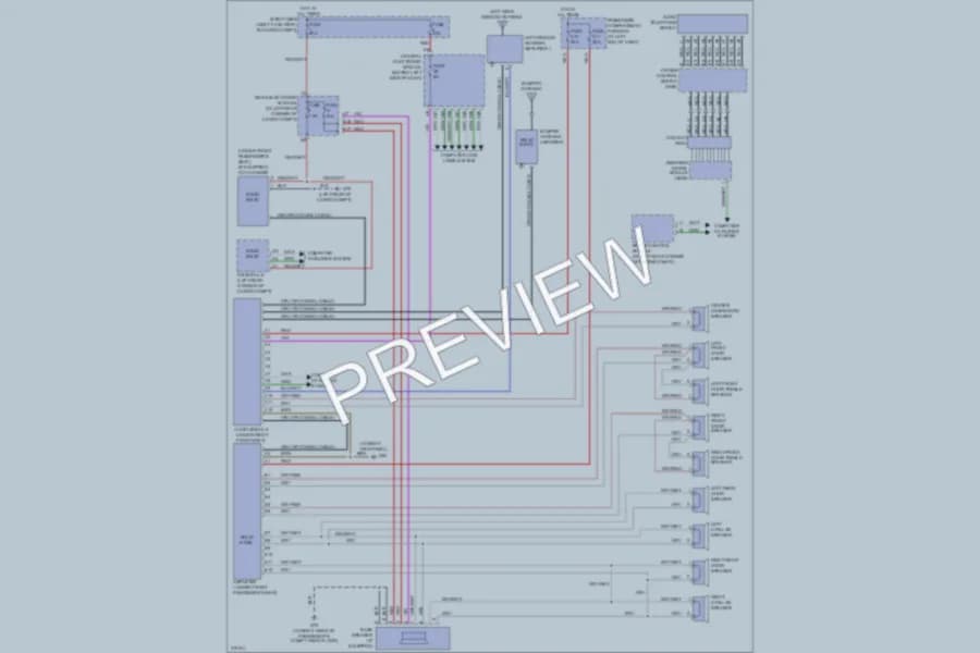 2005 Volvo V70 Radio wiring diagram preview