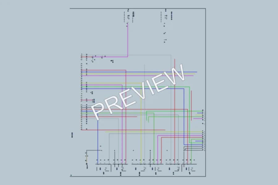 2006 Acura RDX Memory Systems wiring diagram preview