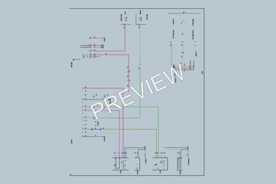 2006 Acura RDX Power Seats wiring diagram preview