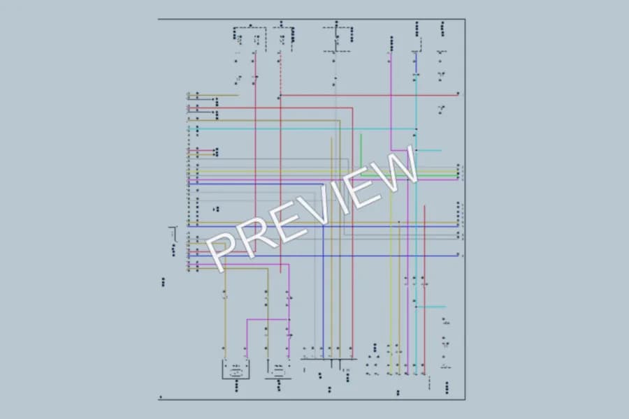 2006 Acura RDX Trunk Tailgate Fuel Door wiring diagram preview