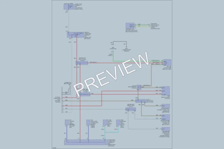 2006 Acura RL Computer Data Lines wiring diagram preview