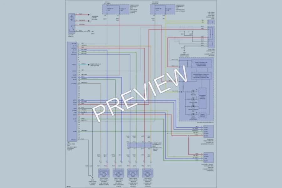 2006 Acura TL Anti Lock Brakes wiring diagram preview