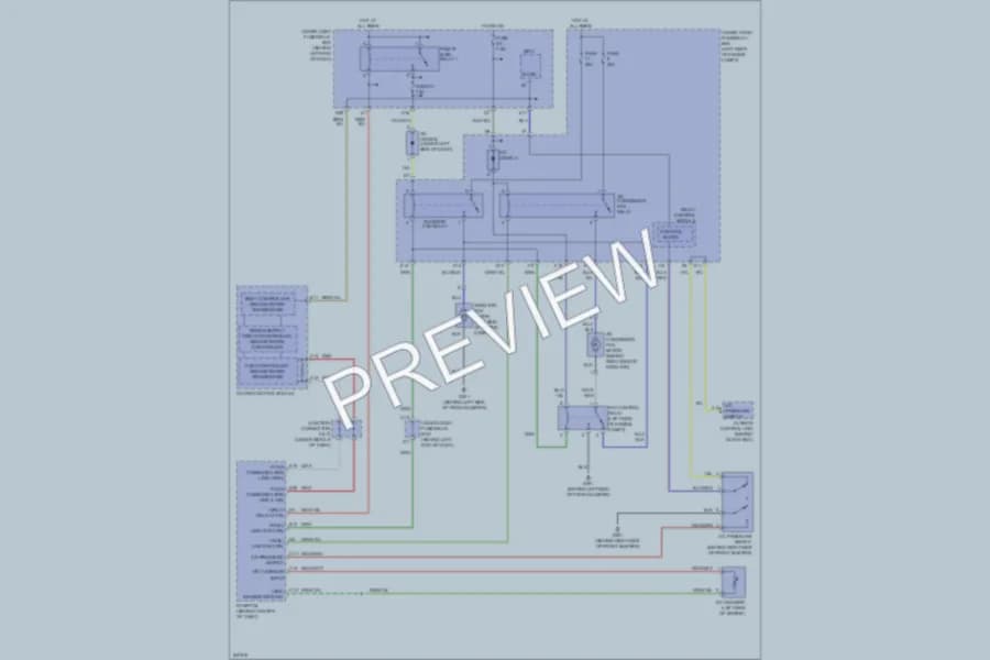 2006 Acura TL Cooling Fan wiring diagram preview
