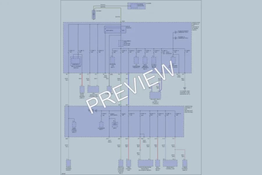2006 Acura TL Power Distribution wiring diagram preview