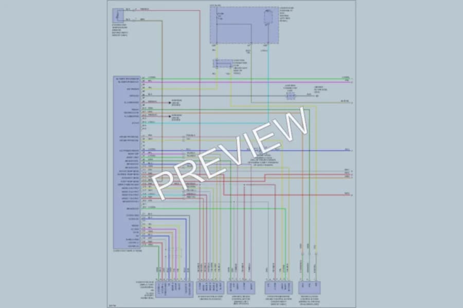 2006 Acura TSX Air Conditioning wiring diagram preview