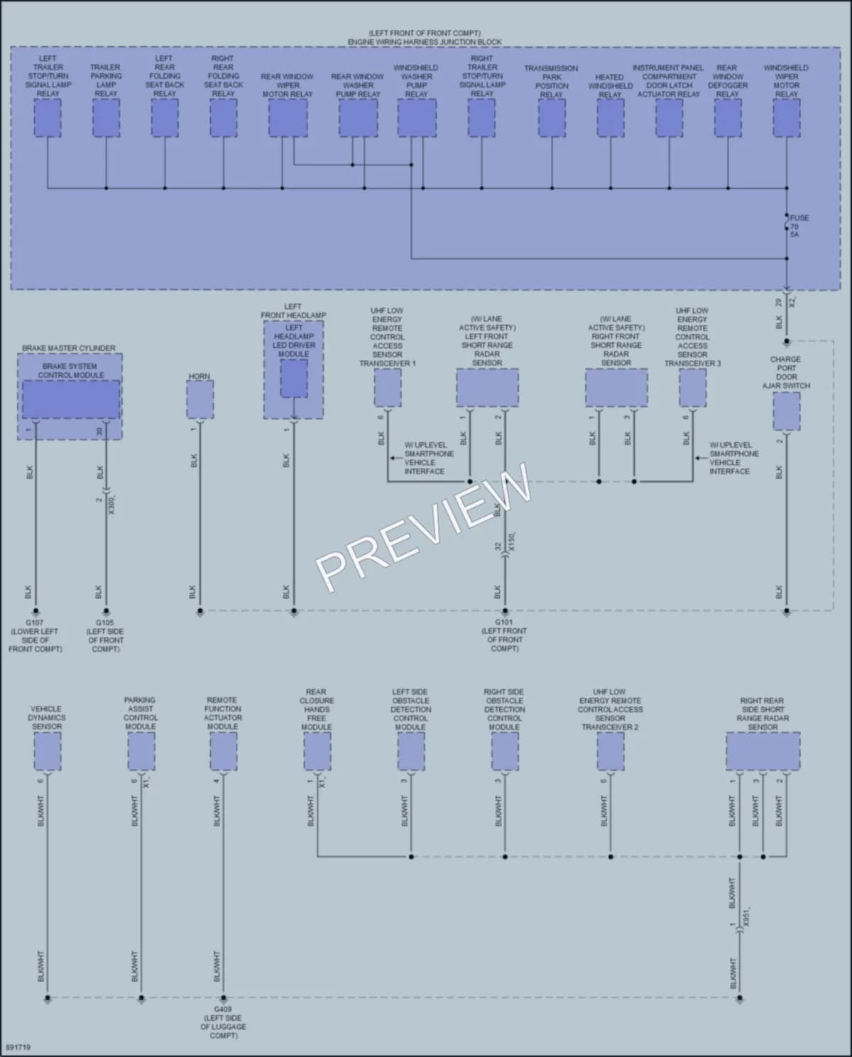 2006 Acura ZDXEV Ground Distribution wiring diagram preview