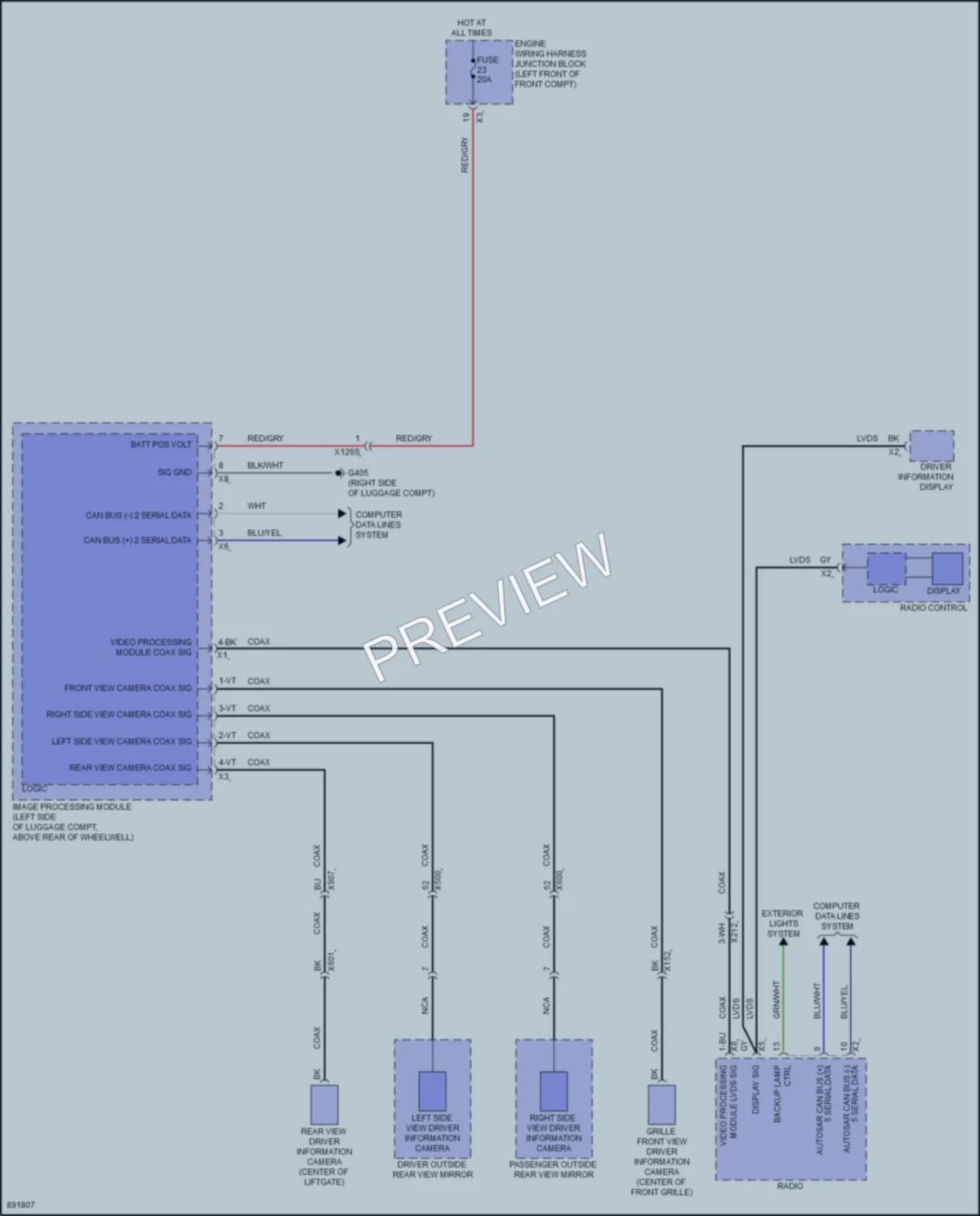 2006 Acura ZDXEV Navigation wiring diagram preview
