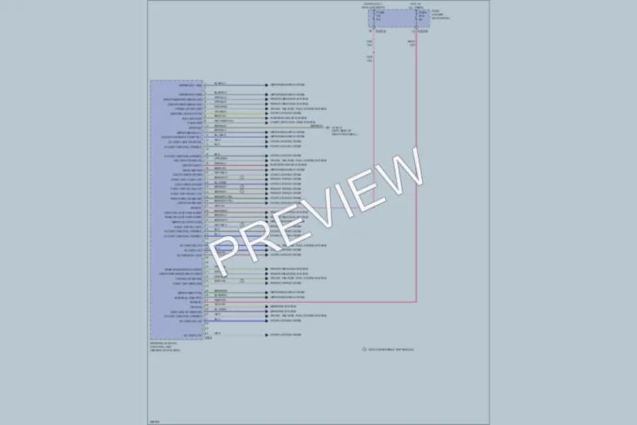 2006 BMW 325Ci Body Control Modules wiring diagram preview