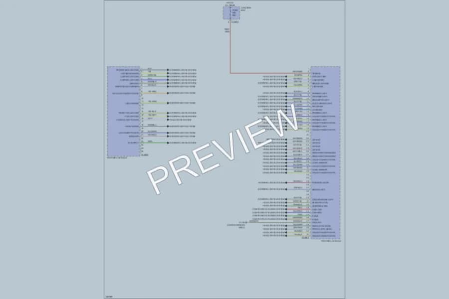 2006 BMW 325i Body Control Modules wiring diagram preview