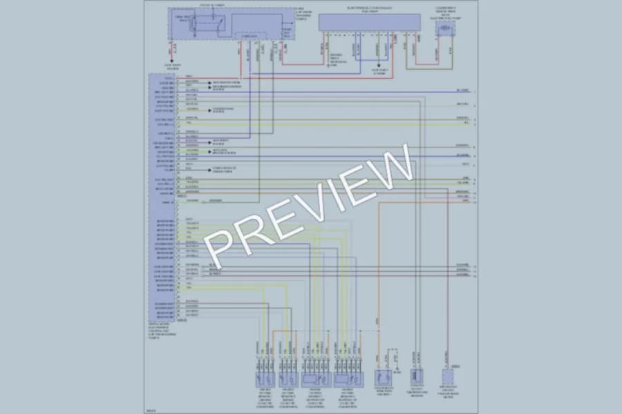 2006 BMW 325i Engine Performance wiring diagram preview