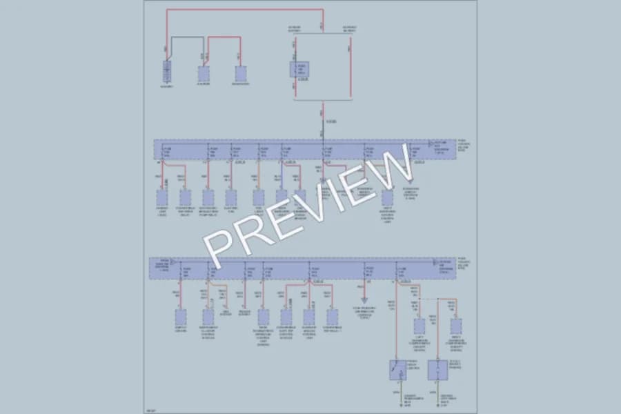 2006 BMW 330Ci Power Distribution wiring diagram preview