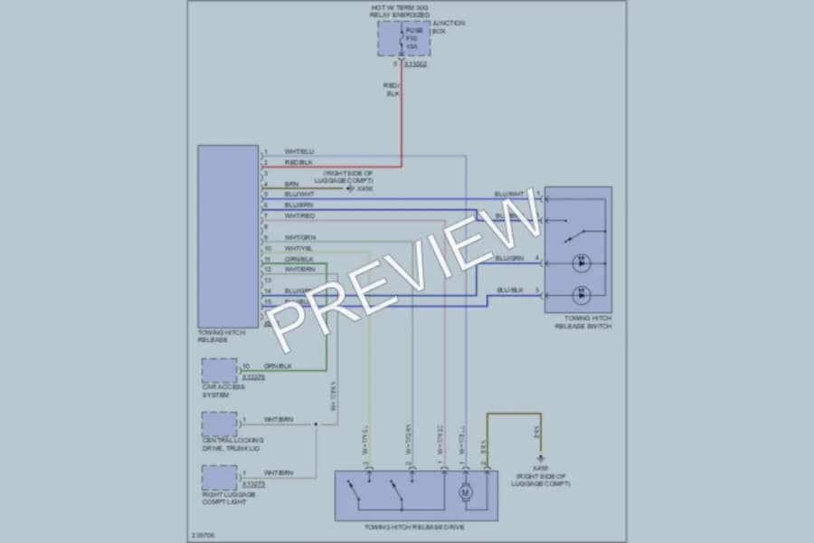 2006 BMW 330xi Active Bodyworks wiring diagram preview