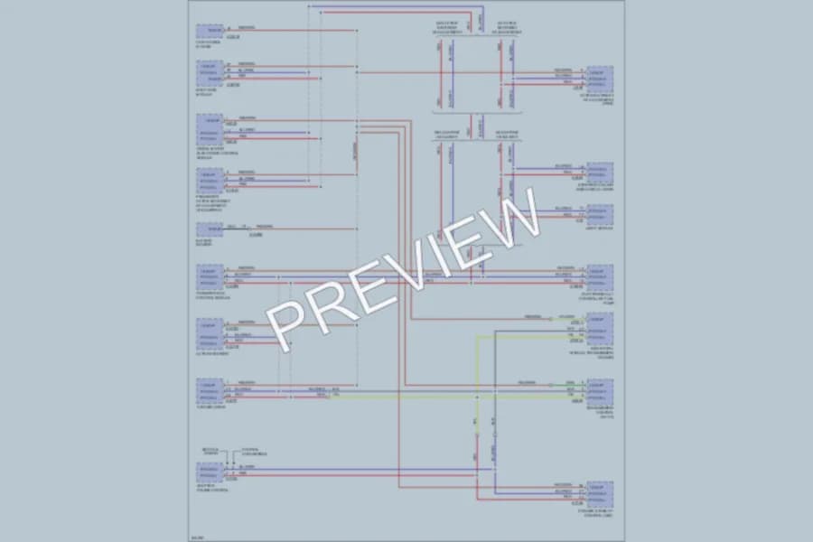 2006 BMW 550i Computer Data Lines wiring diagram preview
