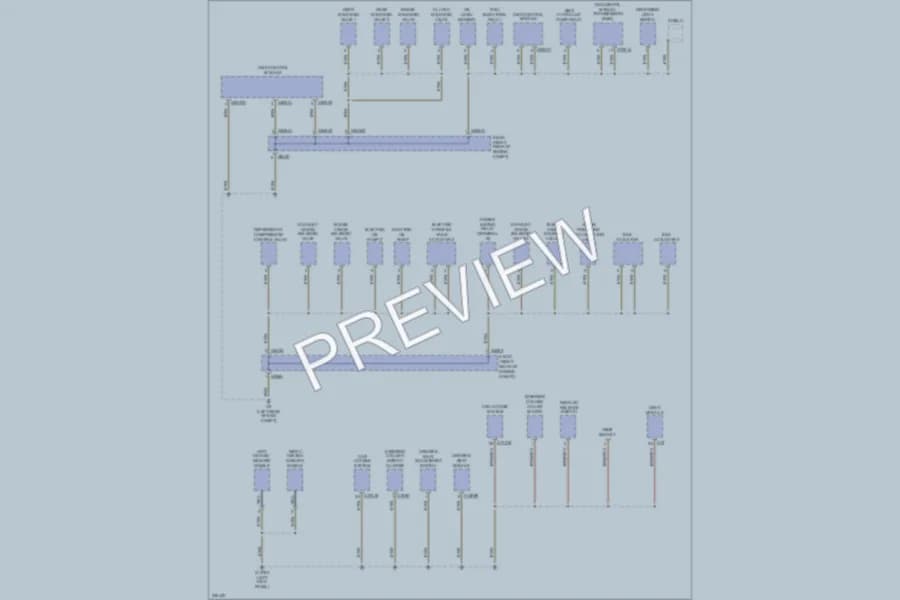 2006 BMW 550i Ground Distribution wiring diagram preview
