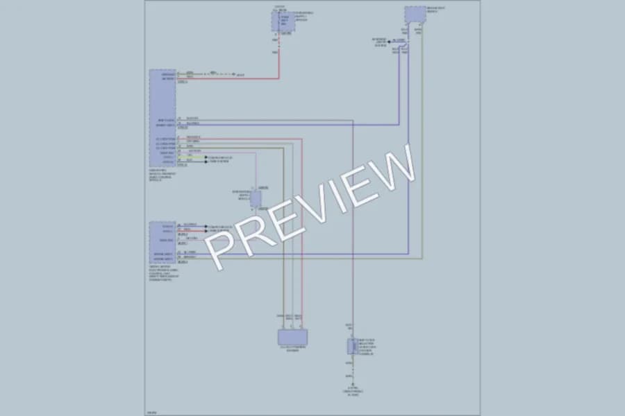 2006 BMW 550i Shift Interlock wiring diagram preview