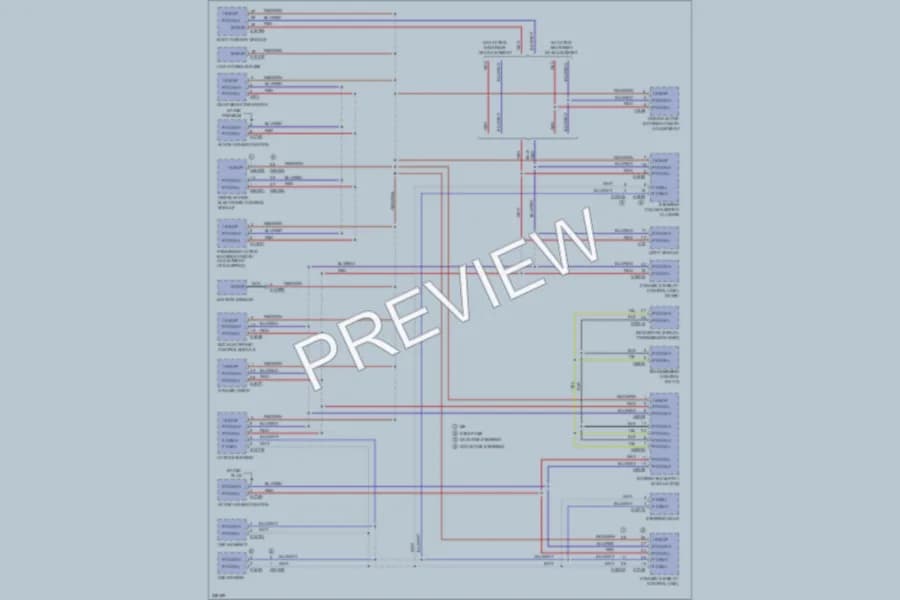 2006 BMW 650i Computer Data Lines wiring diagram preview