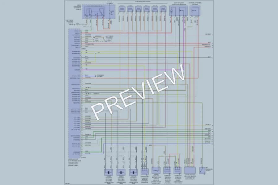2006 BMW M3 Engine Performance wiring diagram preview