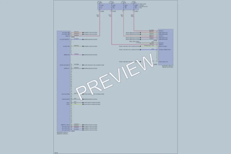 2006 BMW M6 Body Control Modules wiring diagram preview