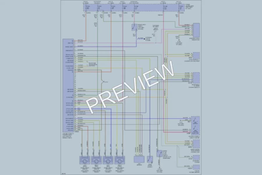 2006 BMW MCoupe Anti Lock Brakes wiring diagram preview