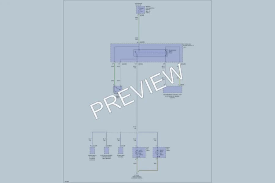 2006 BMW MCoupe Exterior Lights wiring diagram preview
