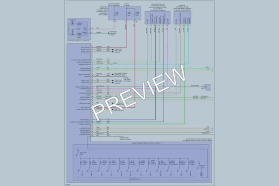 2006 Buick Lucerne Anti Lock Brakes wiring diagram preview