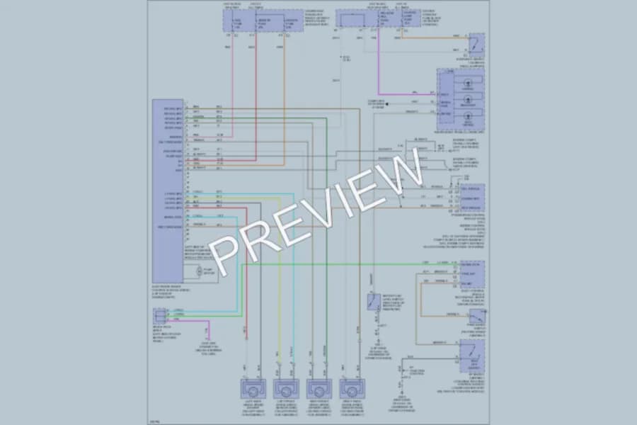 2006 Buick Rendezvous Anti Lock Brakes wiring diagram preview