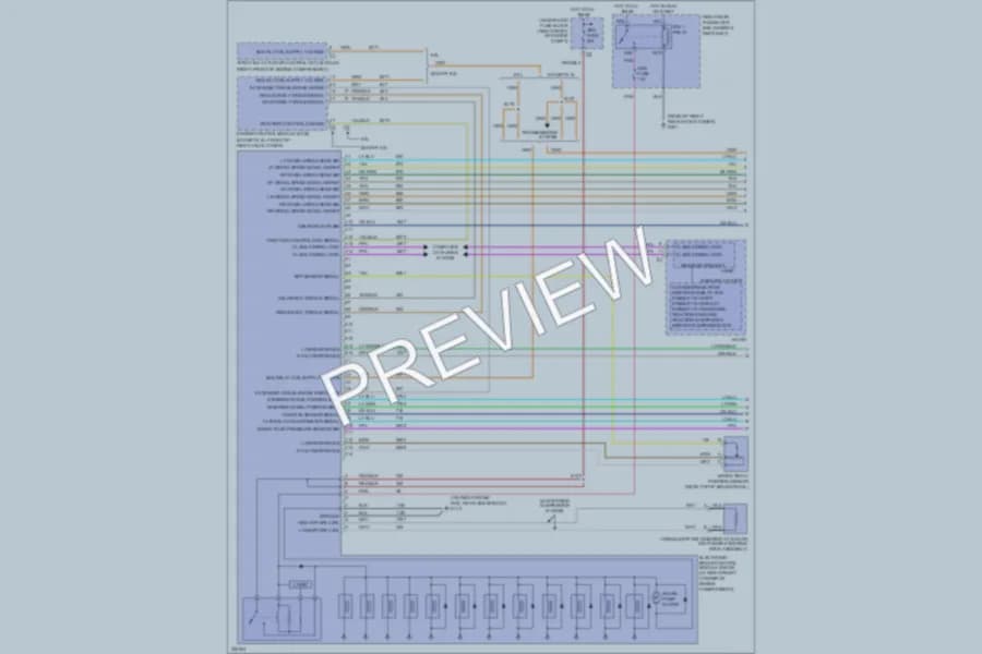 2006 Cadillac CTS Anti Lock Brakes wiring diagram preview