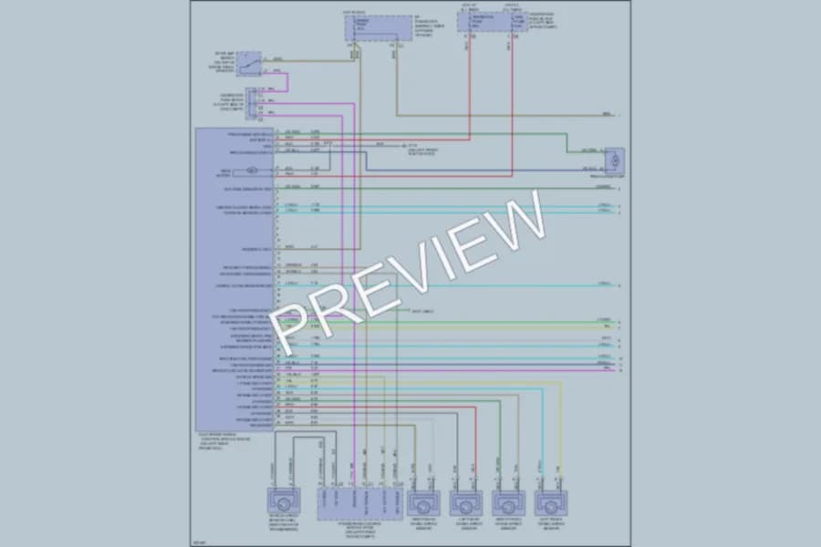 2006 Cadillac EscaladeEXT Anti Lock Brakes wiring diagram preview