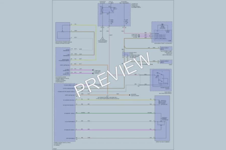 2006 Cadillac SRX Cruise Control wiring diagram preview