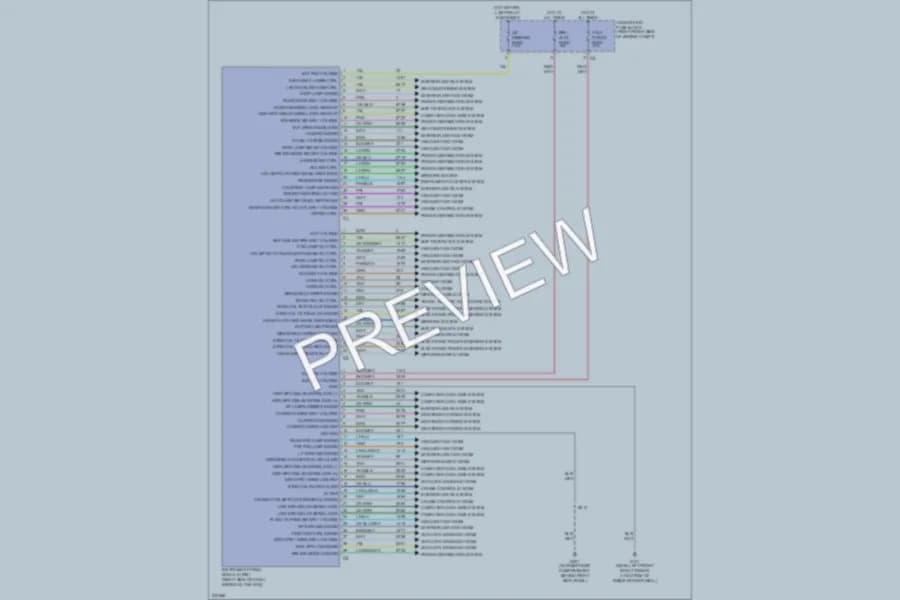 2006 Cadillac STSV Body Control Modules wiring diagram preview
