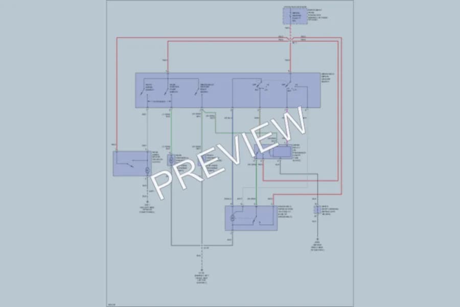 2006 Chevrolet Aveo5 Wiper Washer wiring diagram preview