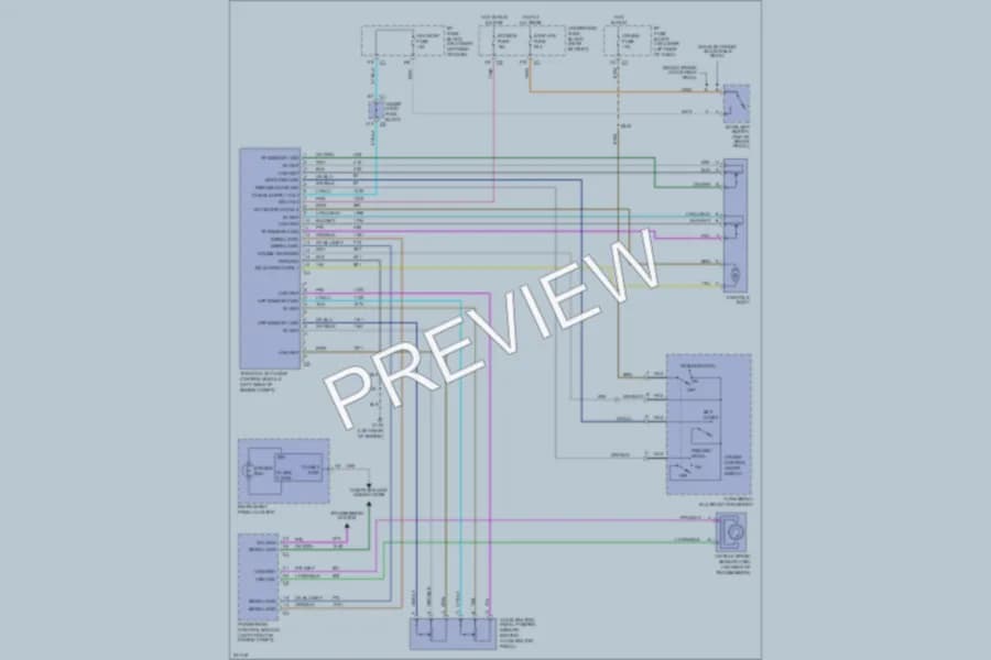2006 Chevrolet C2500Suburban Cruise Control wiring diagram preview