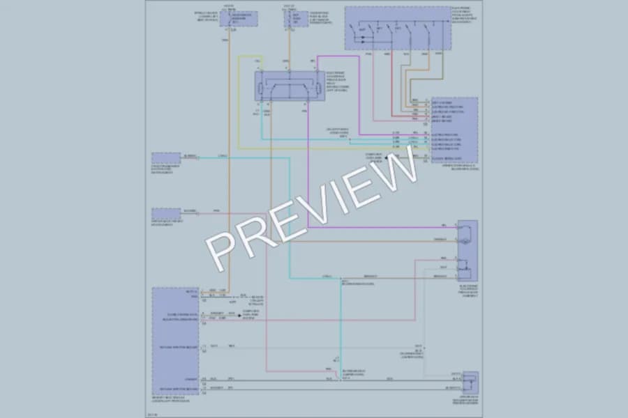 2006 Chevrolet C2500Suburban Memory Systems wiring diagram preview