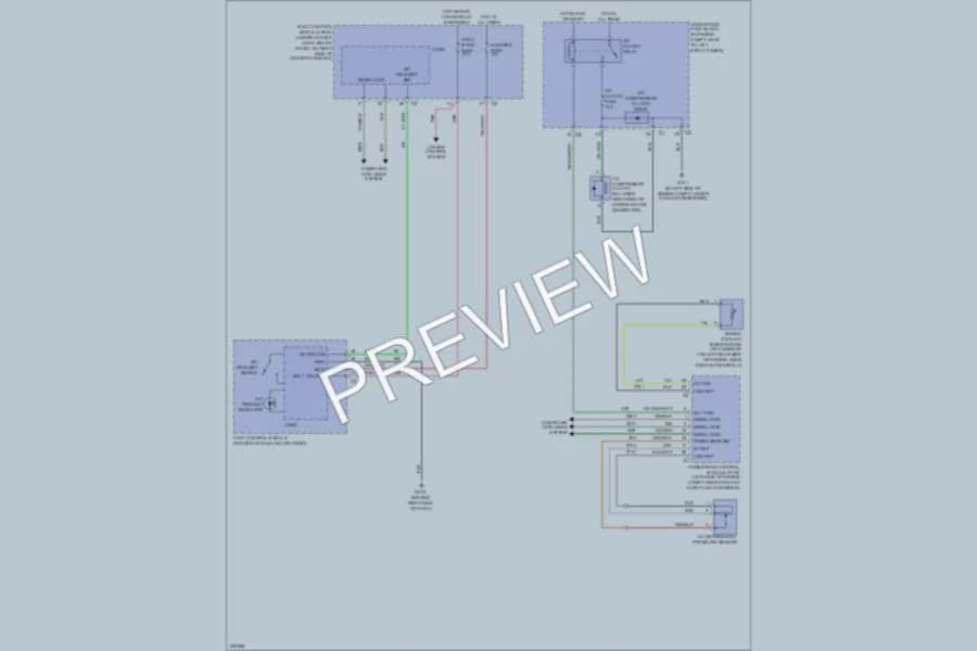 2006 Chevrolet Cobalt Air Conditioning wiring diagram preview