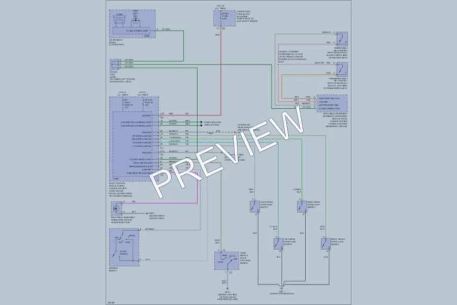 2006 Chevrolet Cobalt Warning Systems wiring diagram preview