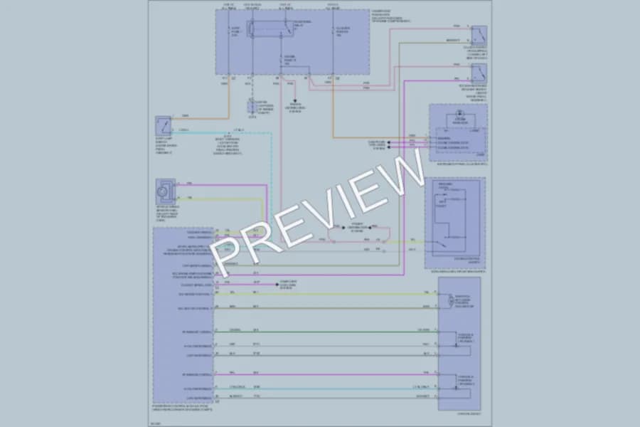 2006 Chevrolet Colorado Cruise Control wiring diagram preview