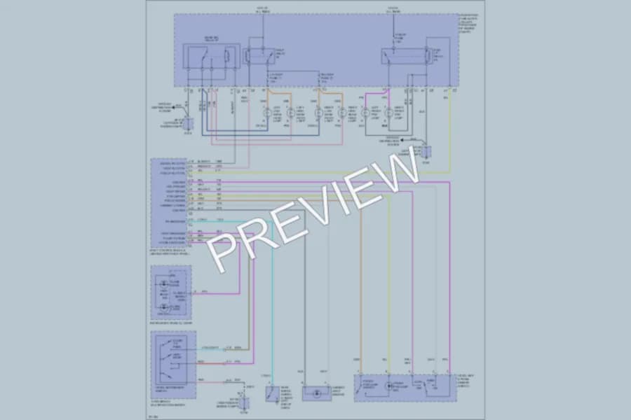 2006 Chevrolet Colorado Headlights wiring diagram preview