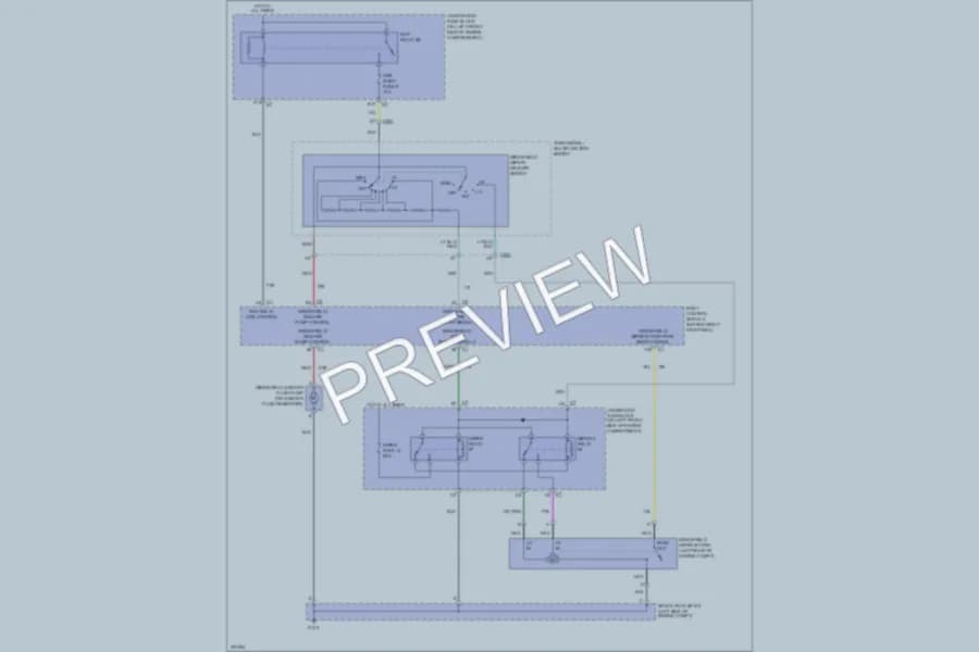 2006 Chevrolet Colorado Wiper Washer wiring diagram preview