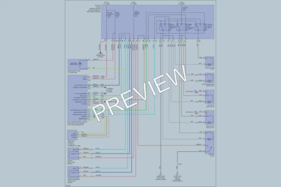 2006 Chevrolet Equinox Anti Theft wiring diagram preview