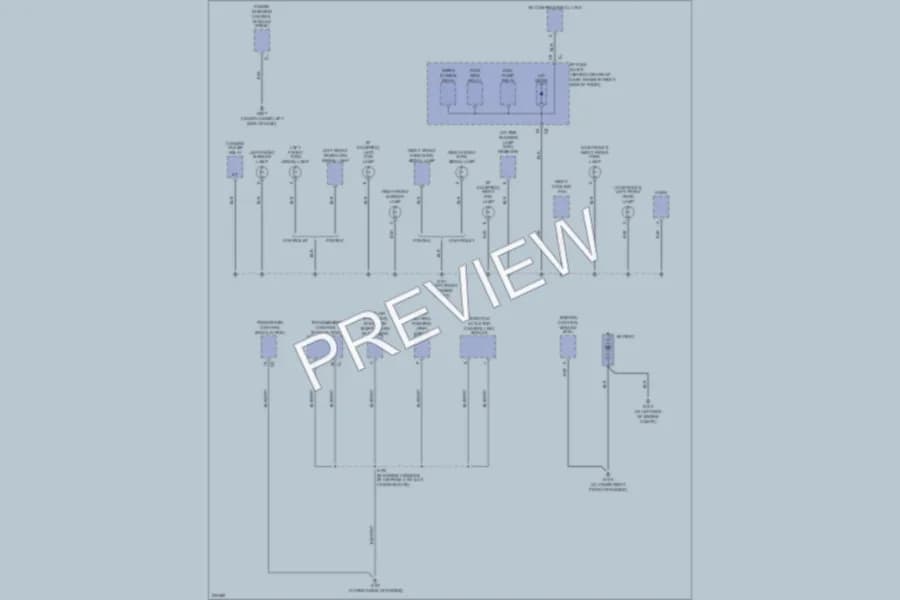 2006 Chevrolet Equinox Ground Distribution wiring diagram preview