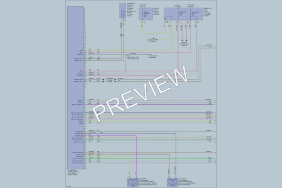 2006 Chevrolet Equinox Transmission wiring diagram preview