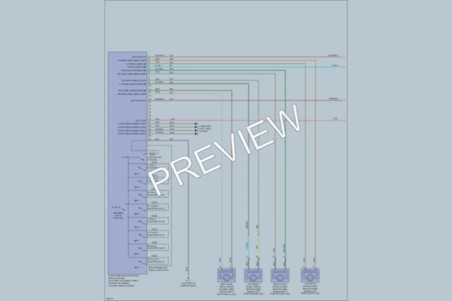 2006 Chevrolet HHR Anti Lock Brakes wiring diagram preview