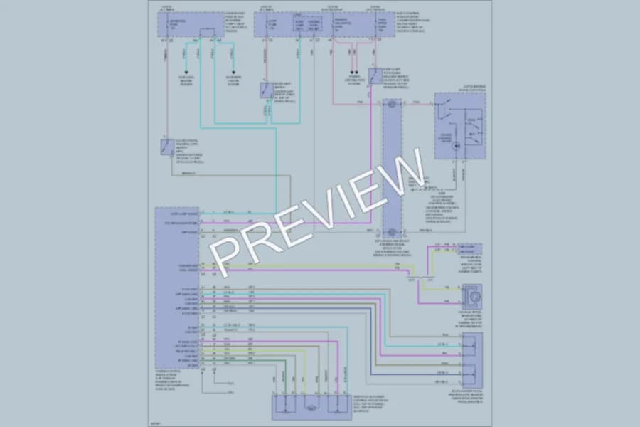 2006 Chevrolet HHR Cruise Control wiring diagram preview